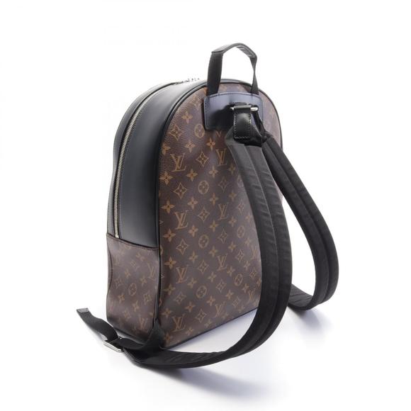 Louis Vuitton Backpack Macassar Josh Monogram black Leather brown - Picture 1 of 6